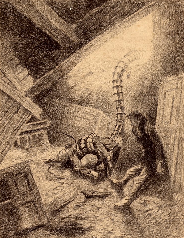 The War of the Worlds by Henrique Alvim Corrêa, orginal graphic 23