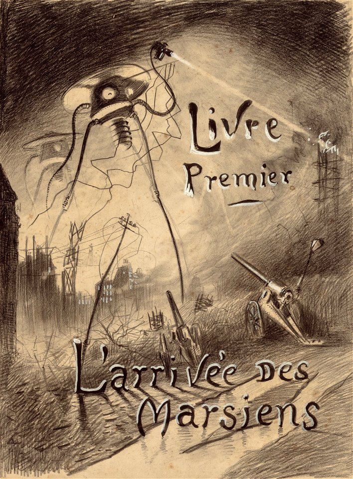 The War of the Worlds by Henrique Alvim Corrêa, orginal graphic 01