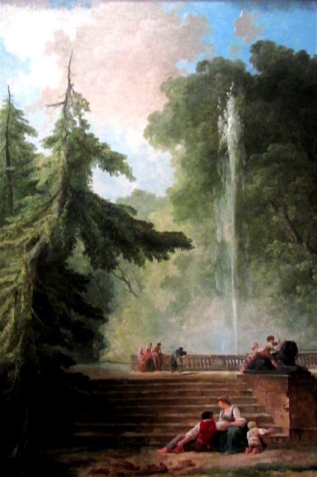 The Water Jet, Hubert Robert, 1794