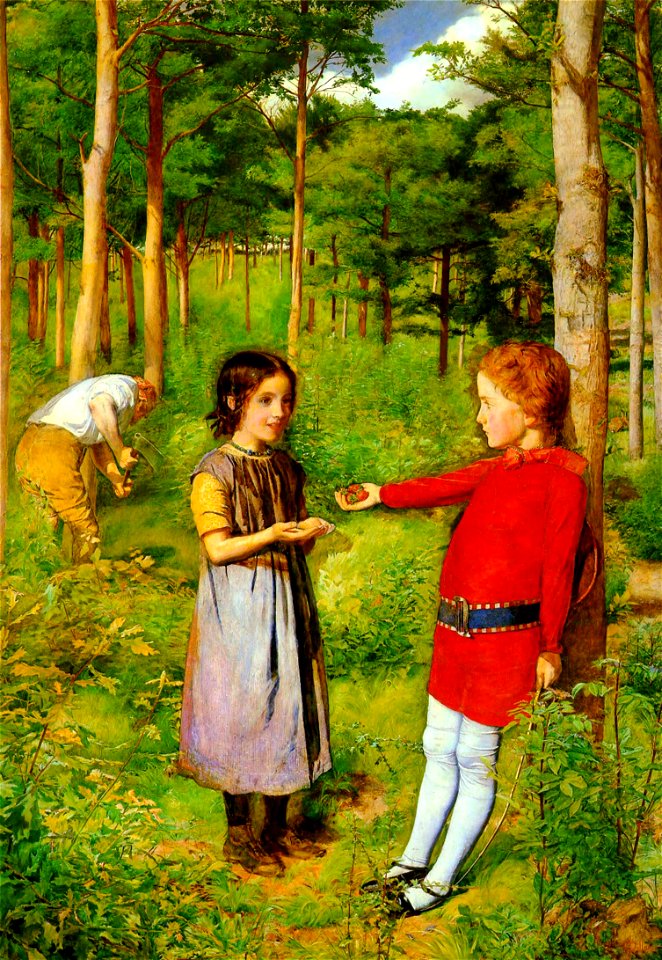 The Woodman's Daughter - John Everett Millais