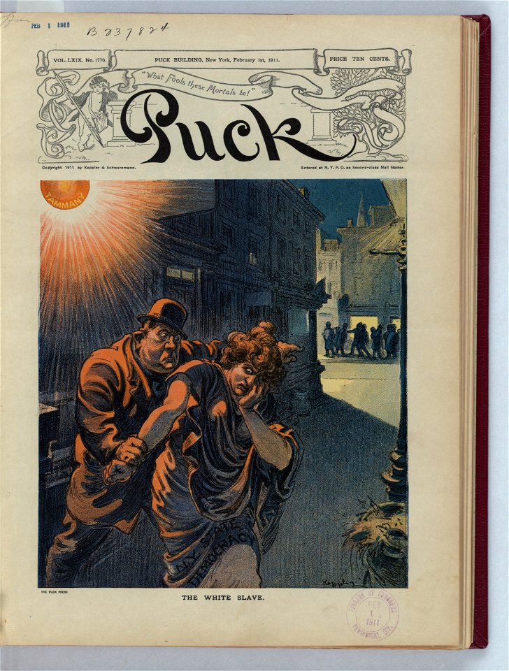The white slave - Keppler. LCCN2011648861