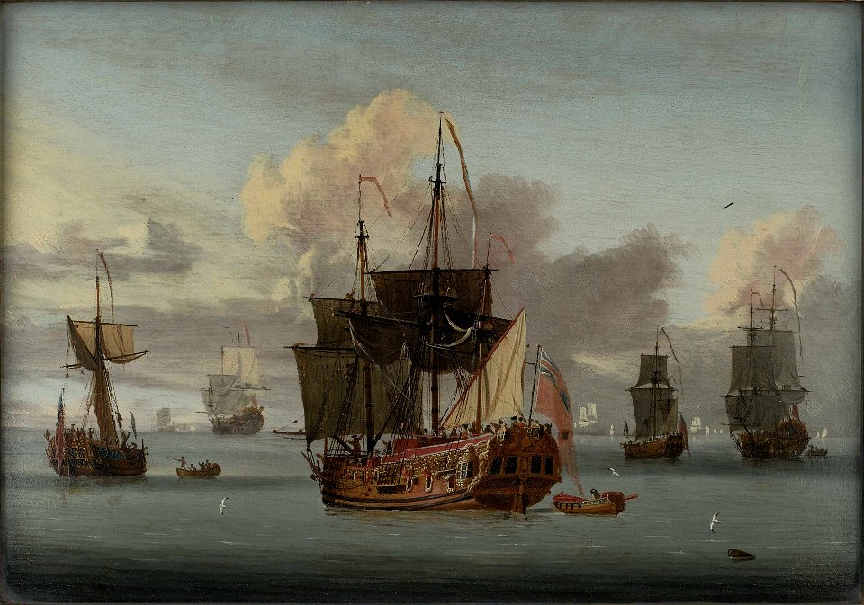The Yacht 'Carolina', by L. De Man RMG BHC0980