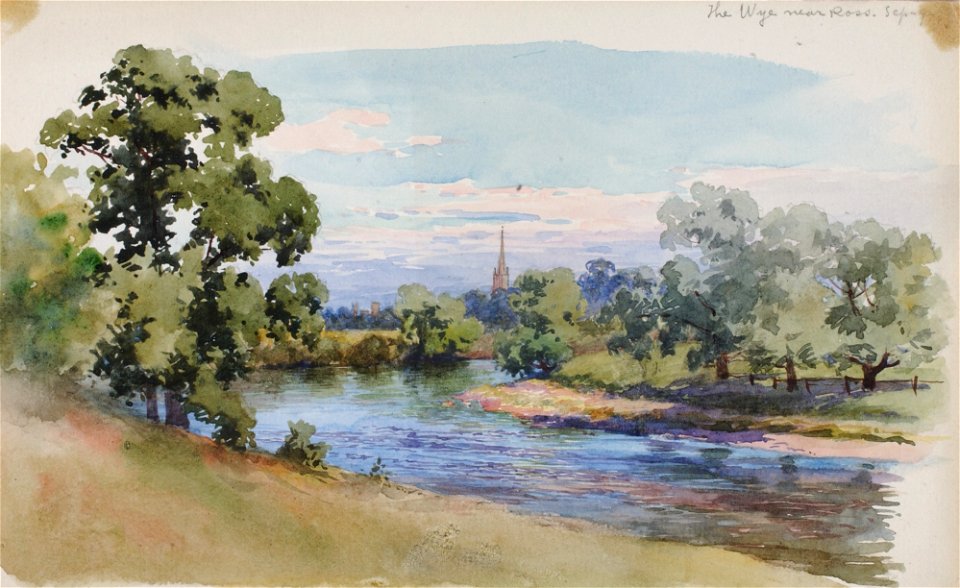 The Wye near Ross-1983.83.275 1