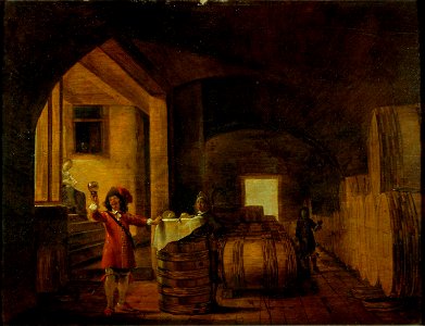 The Wine Cellar by Nicolaes Knüpfer Centraal Museum 7862