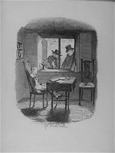 The Writings of Charles Dickens v4 p272 (engraving). Free illustration for personal and commercial use.