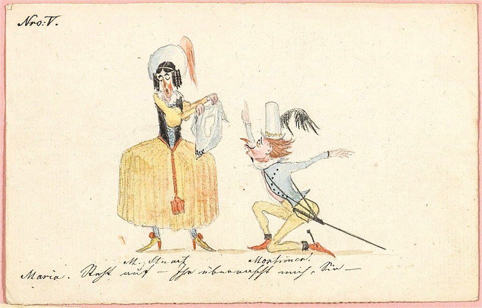 Theaterszenen A c1840 4
