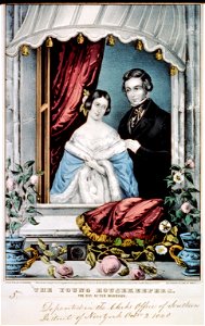 The young housekeepers, the day after marriage - lith. & pub. by N. Currier. LCCN00652066