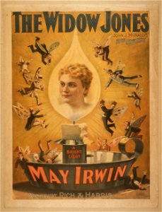 The widow Jones John J. McNally's new comedy. LCCN2014636026