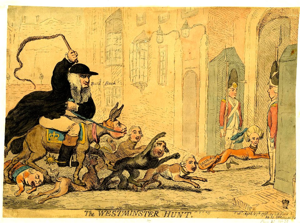 The Westminster Hunt. (BM 1851,0901.399)
