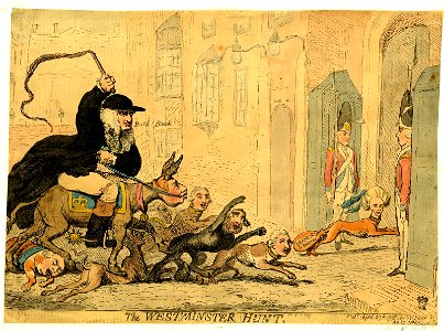The Westminster Hunt. (BM 1851,0901.399)