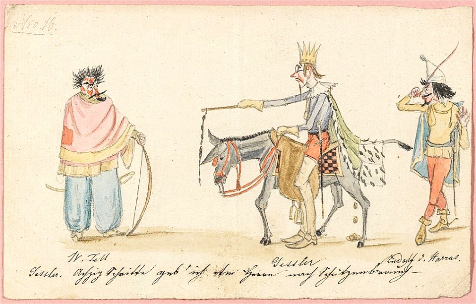 Theaterszenen A c1840 3