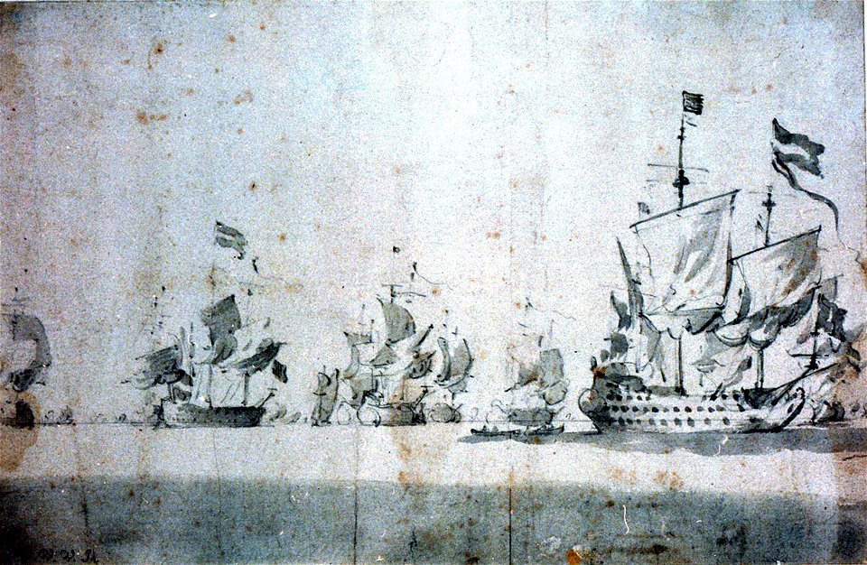 The Zeeland squadron lying to RMG PW6852