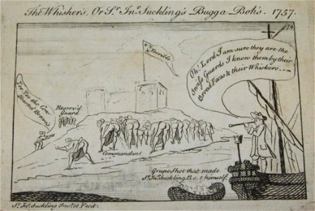 The Whisker's. Or Sr Jn Suckling's Bugga Boh's 1757 (caricature) RMG RV6425 (cropped)