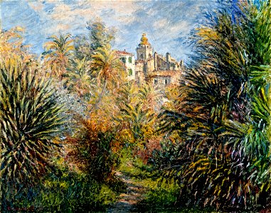The-moreno-garden-at-bordighera. Free illustration for personal and commercial use.