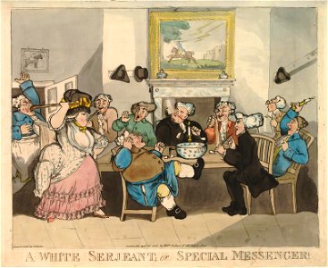 The White Serjeant; or Special Messenger (BM 2001,0520.15)