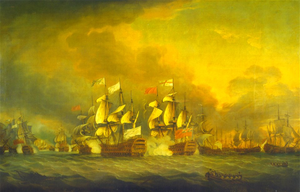 The-battle-of-the-saints-12-april-1782