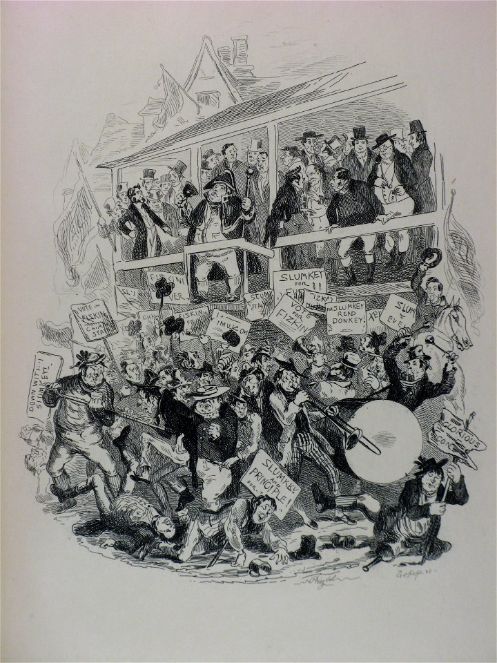 The Writings of Charles Dickens v1 p180 (engraving)