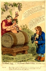 The Wine Duty, -or-The Triumph of Bacchus & Silenus; with John Bulls remonstrance (BM 1851,0901.798)