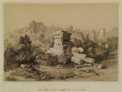 Theater and tombs at Xanthus - Fellows Charles Sir - 1847