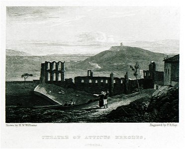 Theatre of Atticus Herodes, Athens - Williams Hugh William - 1829