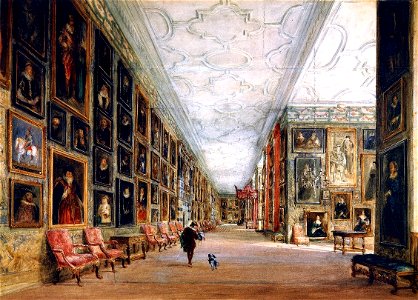 The-long-gallery-hardwick-hall-derbyshire-1811-2