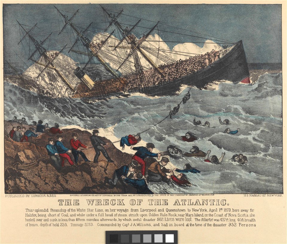 The Wreck of the Atlantic RMG PY0346