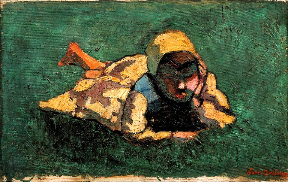 Theo van Doesburg - Petite paysanne hollandaise - AB4091 - Centraal Museum