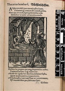 Thecarius bombard. Büchsenschiffter. (The Rifle Butt Maker) (BM 1904,0206.103.87)