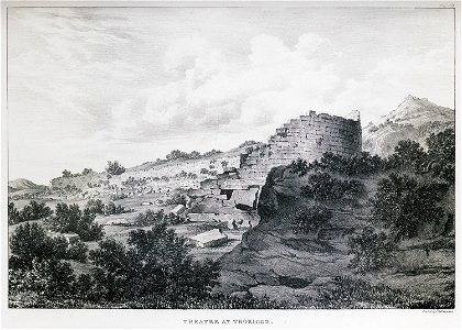 Theatre at Thoricos - Dodwell Edward - 1834
