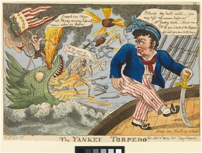 The Yankey Torpedo (caricature) RMG PW4164