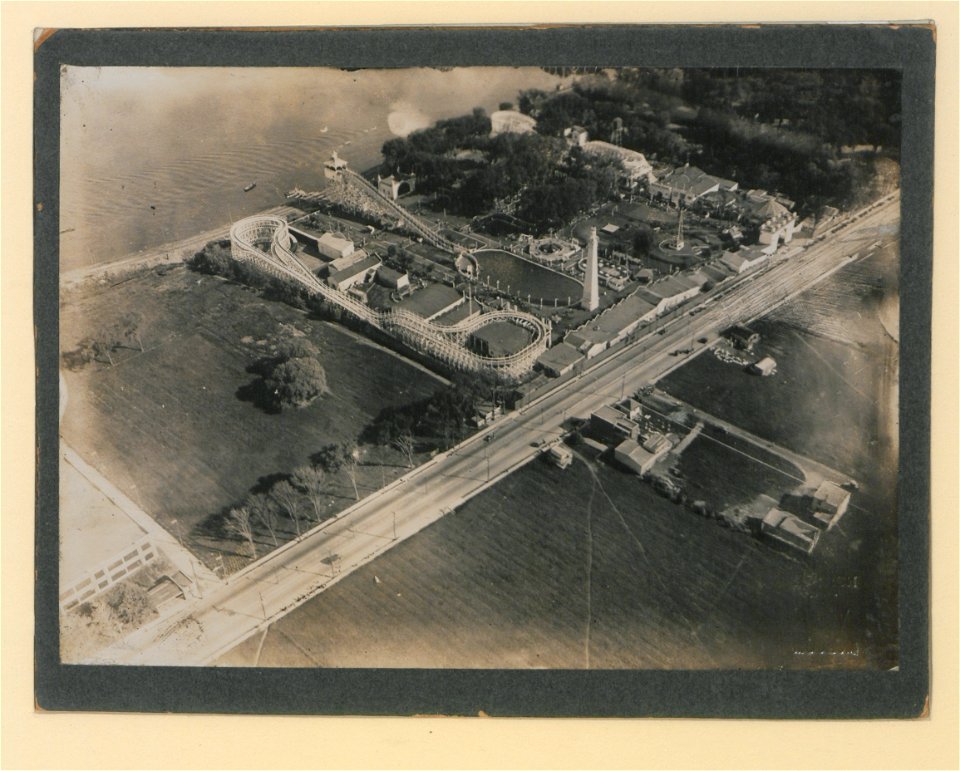 Theme park, aerial view (HS85-10-37726) original