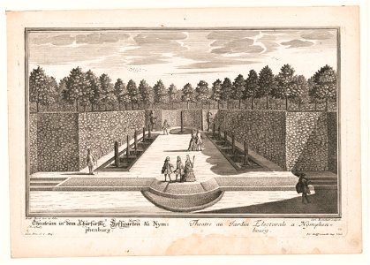 Theatre au Jardin electorale a Nymphenbourg LCCN2003677738