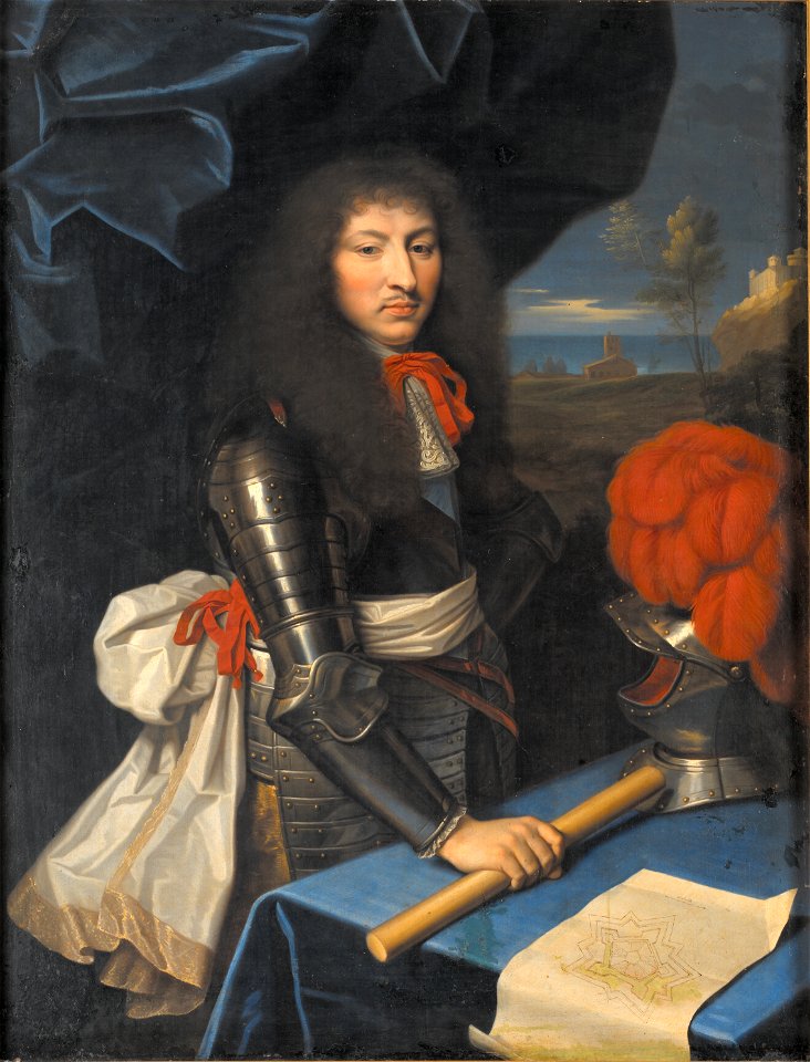 The Young Louis XIV (by Pierre Mignard) - National Gallery of Denmark (Statens Museum for Kunst), Copenhagen - KMSsp696