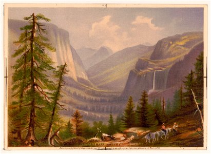 The Yosemite Valley - L. Prang & Co., Bost. LCCN94508695
