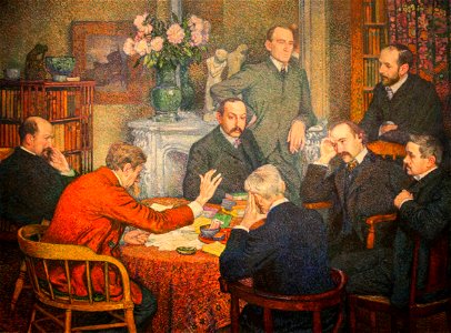 Theo van Rysselberghe The Reading 1903
