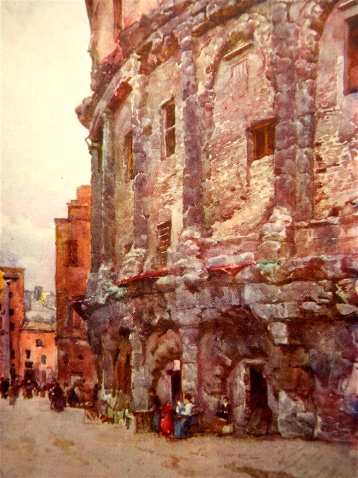 Theatre of Marcellus by Alberto Pisa (1905)
