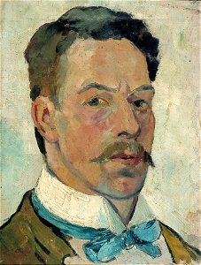 Theo van Doesburg - Zelfportret - AB4089 - Cultural Heritage Agency of the Netherlands Art Collection