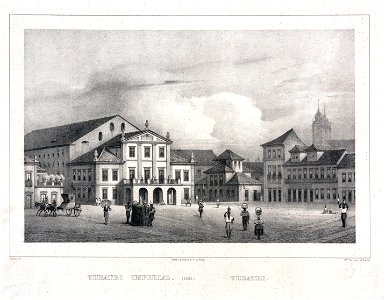Theatro Imperial. Theatre, da Coleção Brasiliana Iconográfica