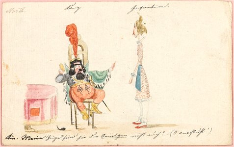 Theaterszenen A c1840 2