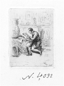 Theodor Aman - Amatorul de stampe