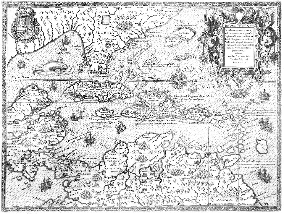 Theodor De Bry - Central America 1594