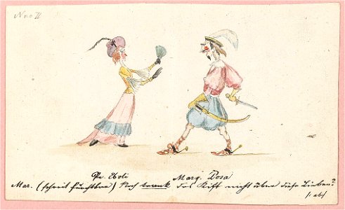 Theaterszenen A c1840 1