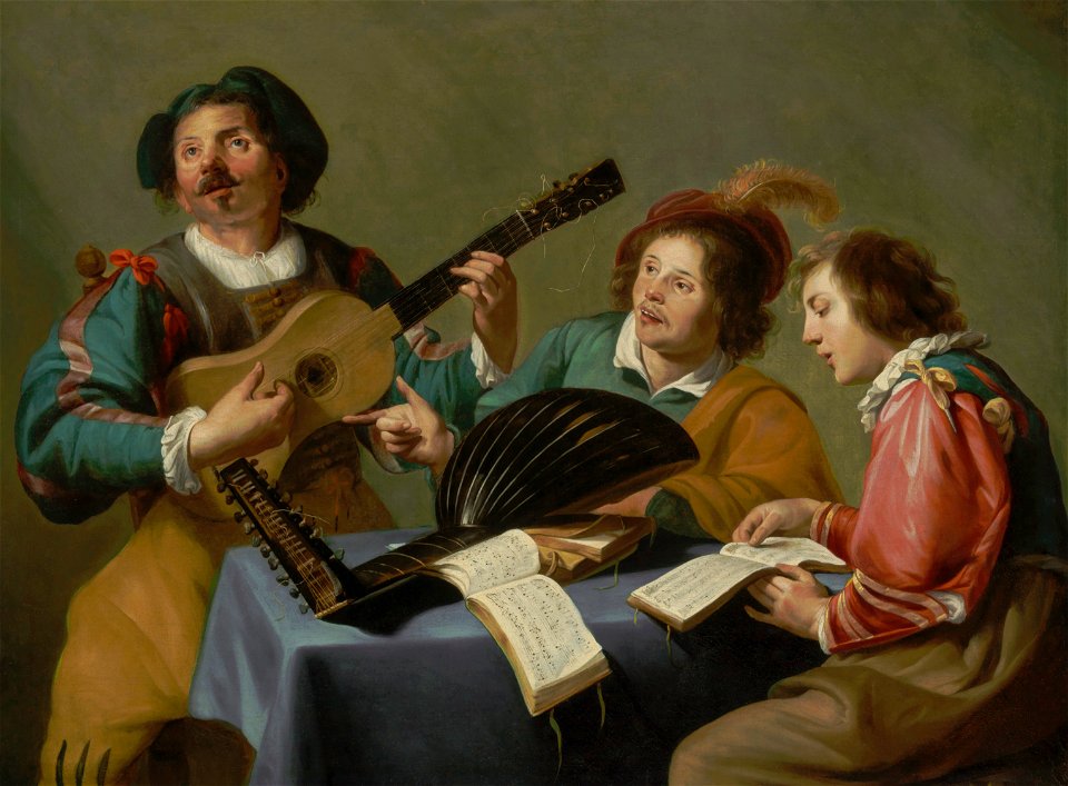 Theodoor rombouts a musical concert015411)