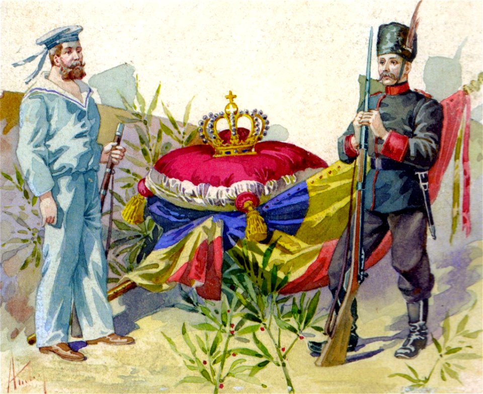Theodor Aman - Coroana regala a Romaniei