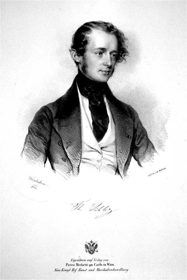 Theodor Döhler Litho
