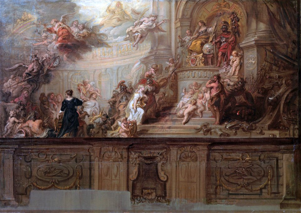 Theodoor van Thulden - Allegorical depiction of the inclusion of ’s-Hertogenbosch in the UnionFXD
