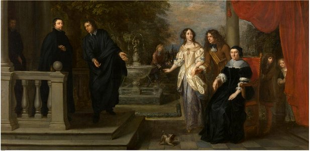 Theodoor Boeyermans - The visit