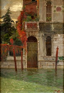 Theodor Groll Venezianischer Palazzo