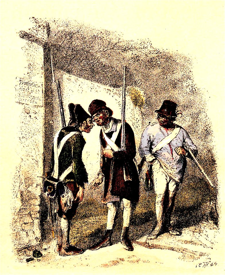 Theodor Hosemann Die Bürgergardisten 1839