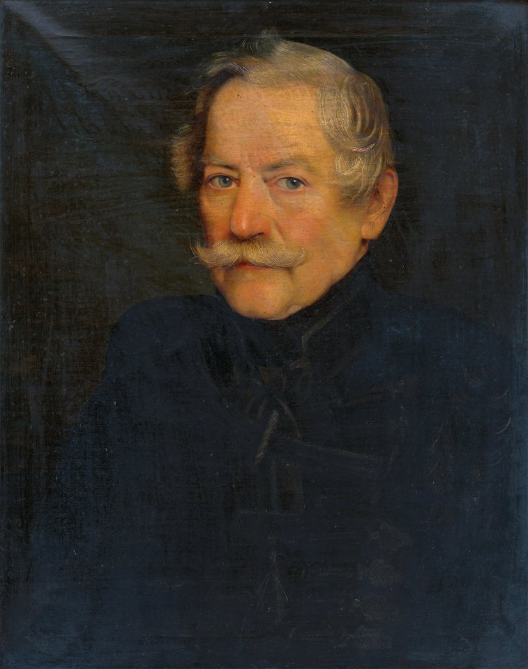 Theodor Benedikt Sockl - Podobizeň staršieho muža - O 6443 - Slovak National Gallery